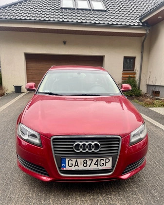 Audi A3 cena 29500 przebieg: 174000, rok produkcji 2009 z Zelów małe 29